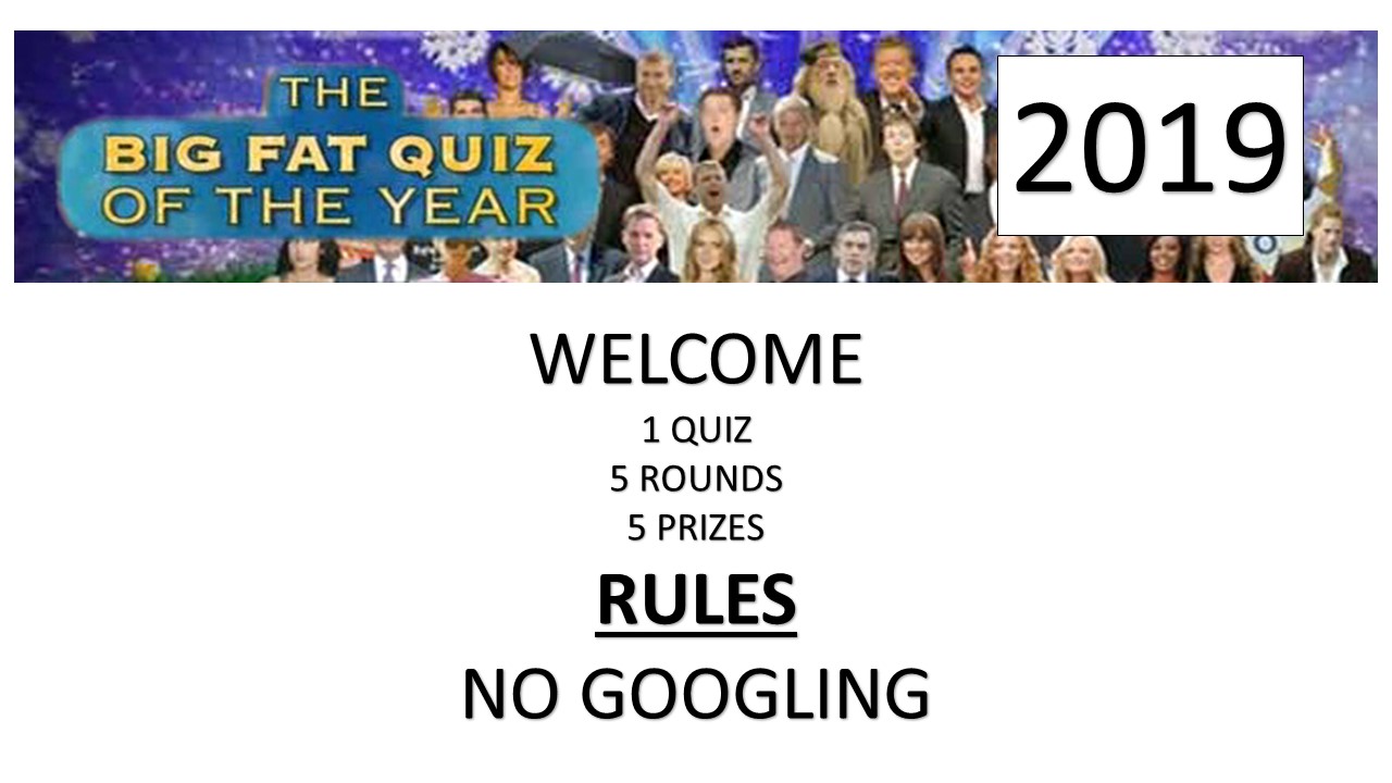 Big City Quiz of the Year 2034